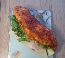 Panuozzo Tomato - Classic Ham & Cheese Sandwich 