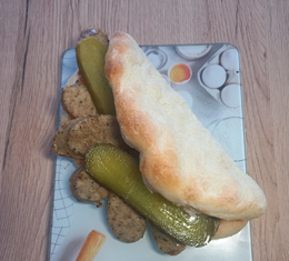 Panuozzo Currywurst Sandwich 