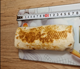 California Style Burrito-Mexican - Na zimno - Zamawiając w aplikacji do odbioru w "Smart Strefa", w sklepach, udostępnionych miejscach w aplikacji.